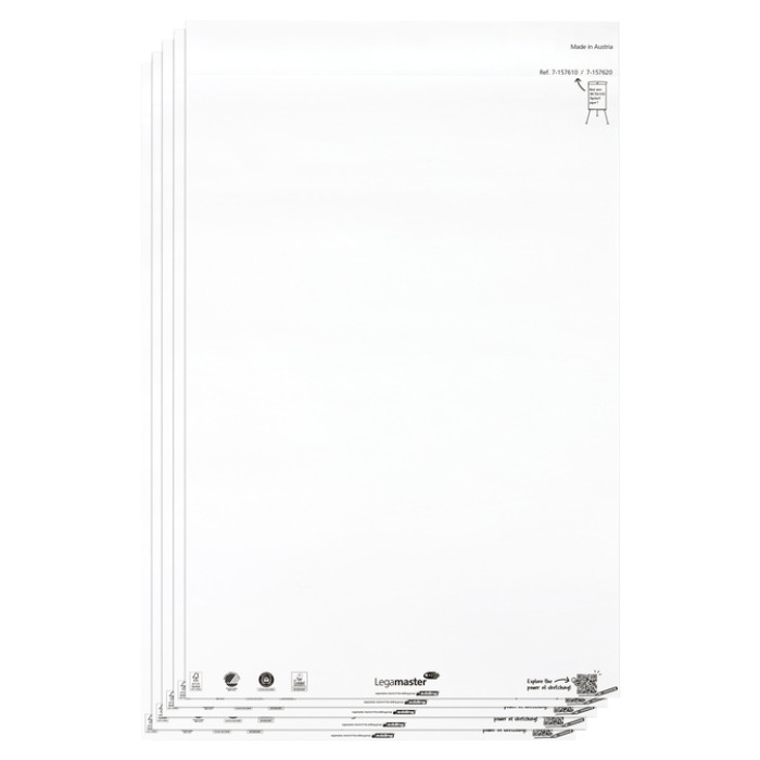 Flipoverpapier Legamaster SKETCH ECO blanco 5x 20 vellen