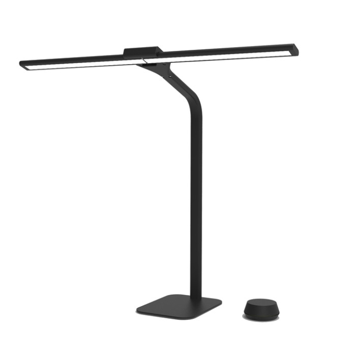 Bureaulamp Unilux Strata base led zwart