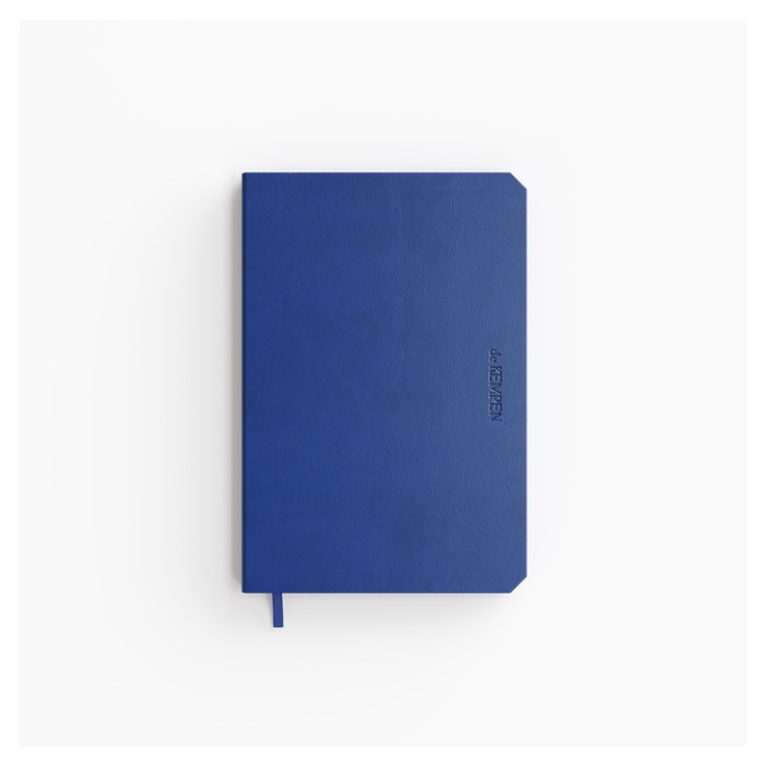 Notitieboek de KEMPEN Blue Note 110x160mm blanco 160 pagina's 90gr blauw