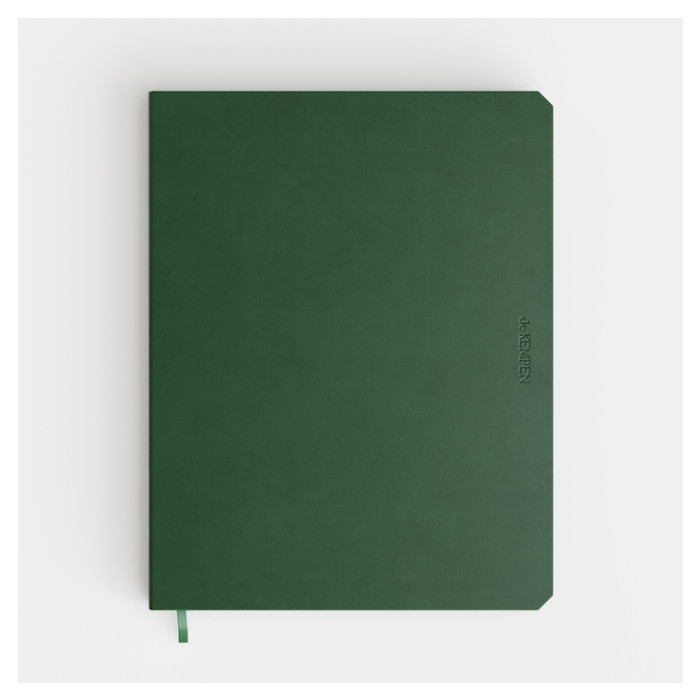 Notitieboek de KEMPEN Origin 171x220mm blanco 192 pagina's 90gr groen