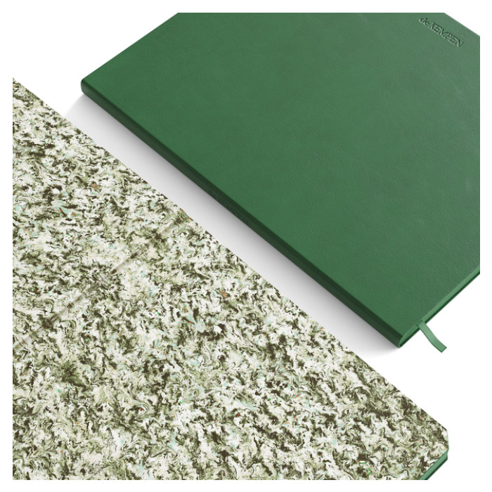 Notitieboek de KEMPEN Origin 171x220mm blanco 192 pagina's 90gr groen