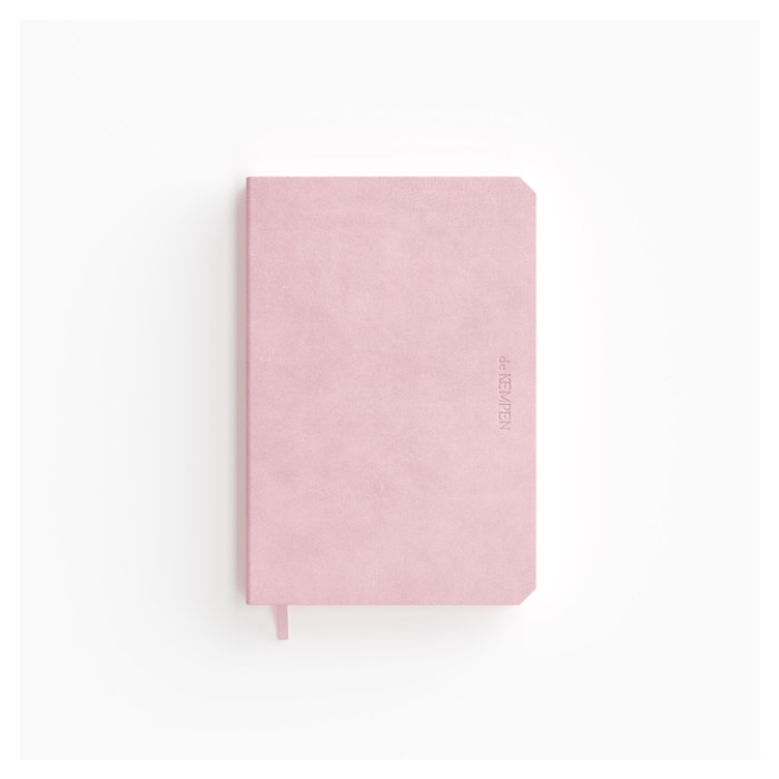 Notitieboek de KEMPEN Brut 110x160mm blanco 160 pagina's 90gr roze