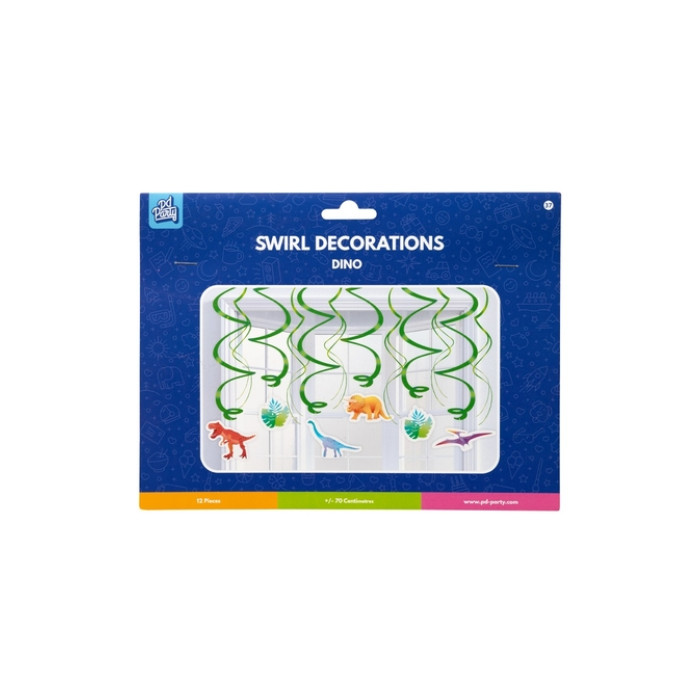 Swirl decorations Dino