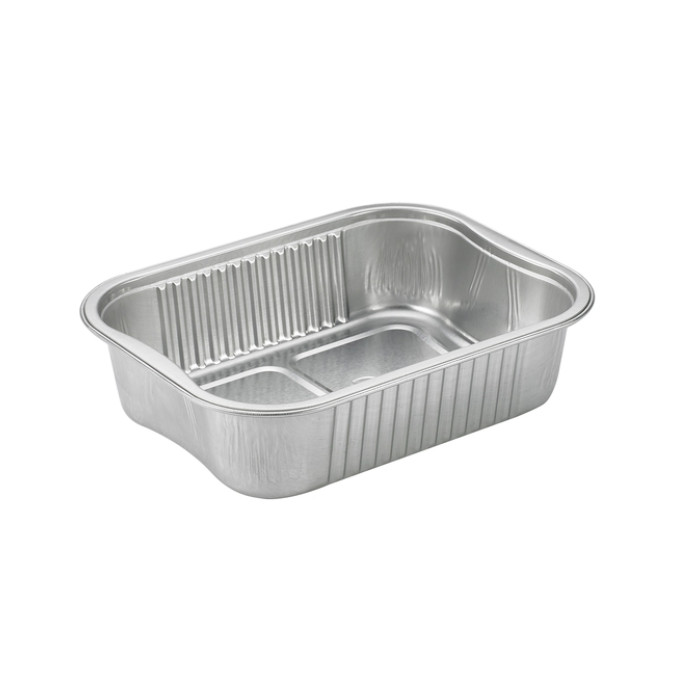 Schaal IEZZY grill en oven 750ml aluminium zilver 440 stuks