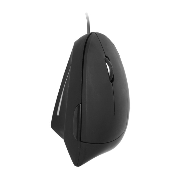 Muis Quantore ergonomisch bedraad USB-A zwart