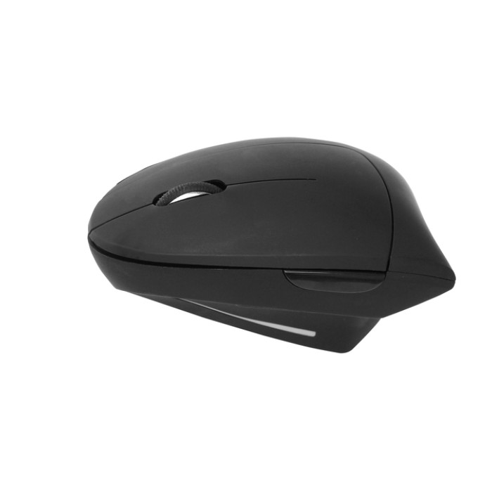 Muis Quantore ergonomisch draadloos USB-A zwart