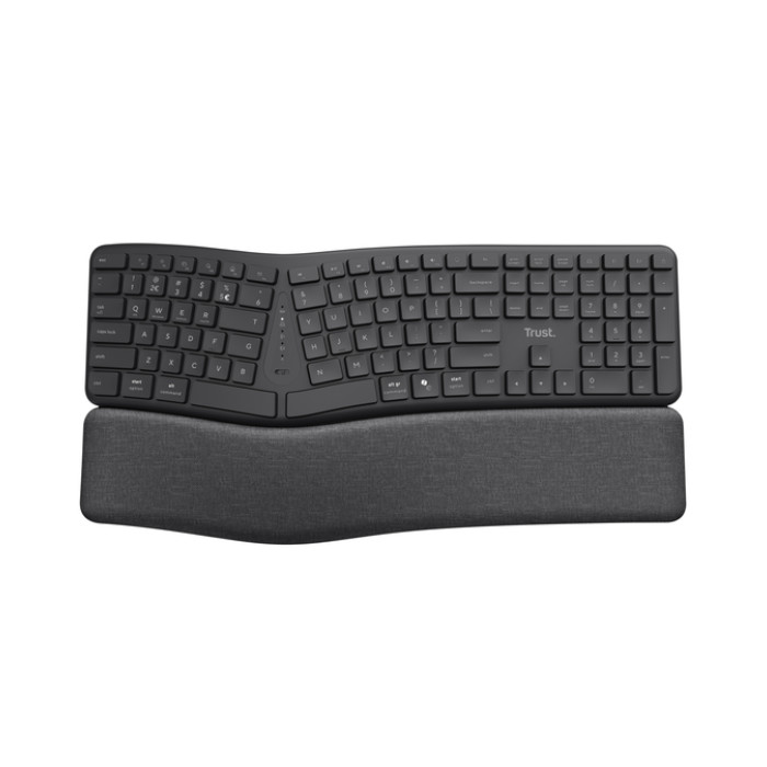 Toetsenbord Trust Keyra Ergo Multi draadloos