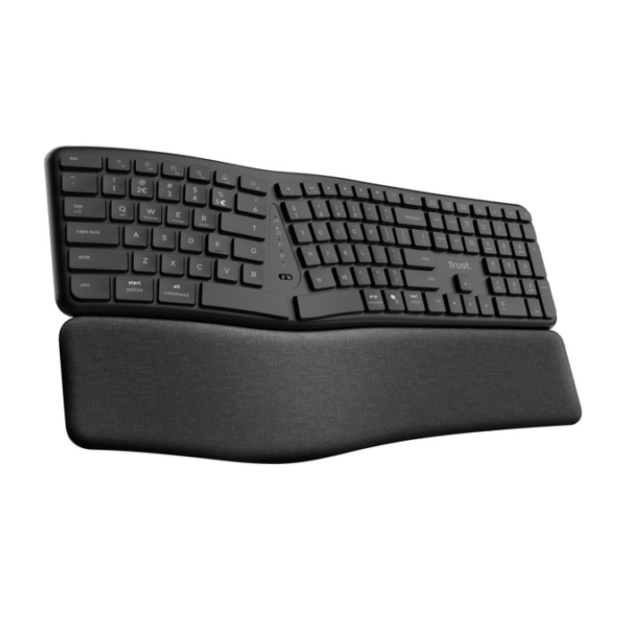 Toetsenbord Trust Keyra Ergo Multi draadloos