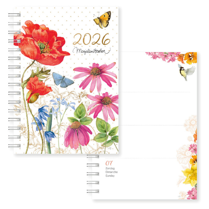 Agenda 2026 Marjolein Bastin bloemen 7d/2p