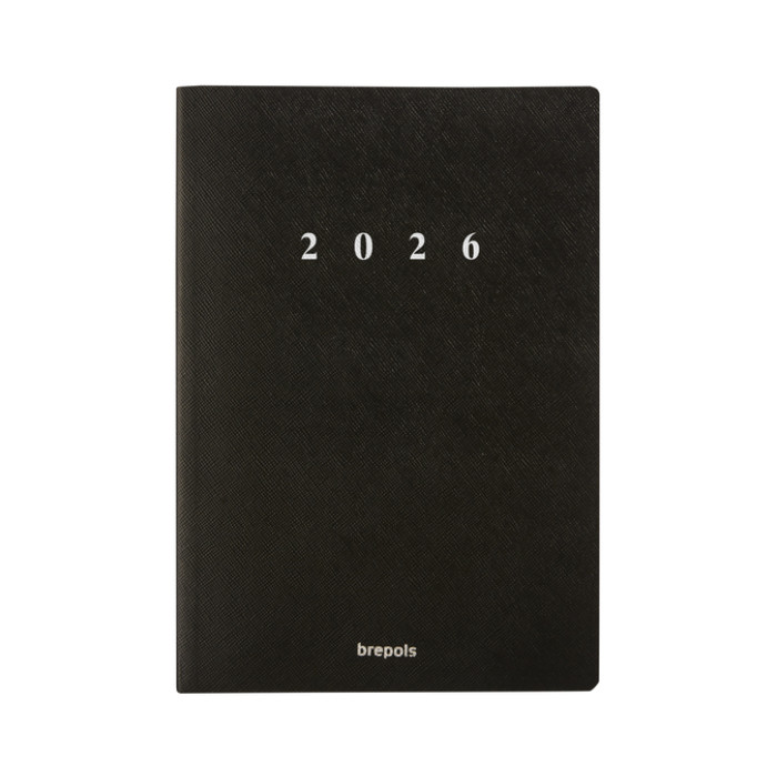 Agenda 2026  Brepols Essential 7d/2p Urban zwart