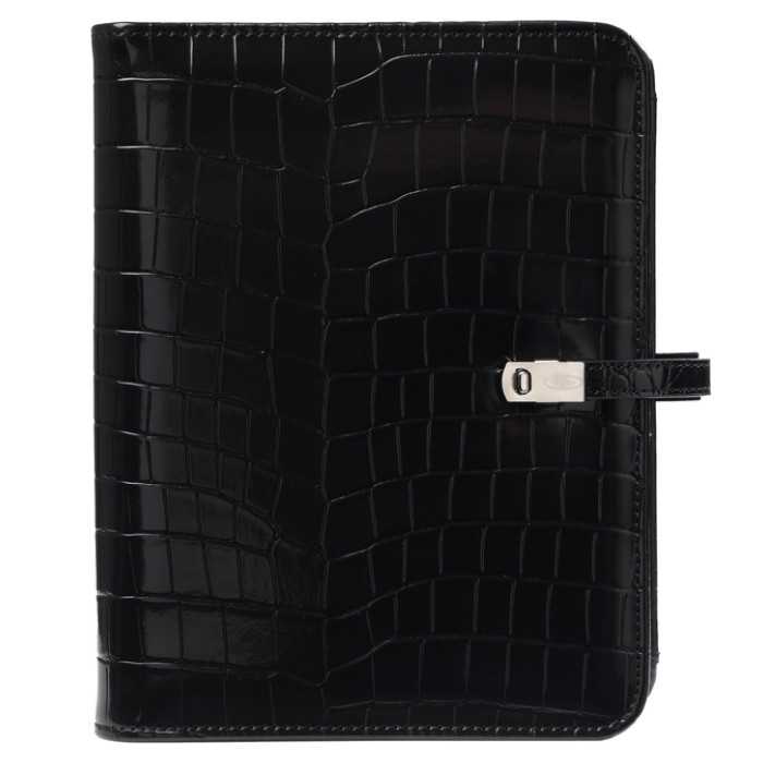 Organizer Kalpa A5 + ag25-26 7d/2p croco zwart