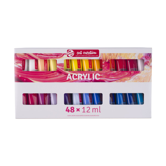 Acrylverf Talens Art Creation set 48 kleuren