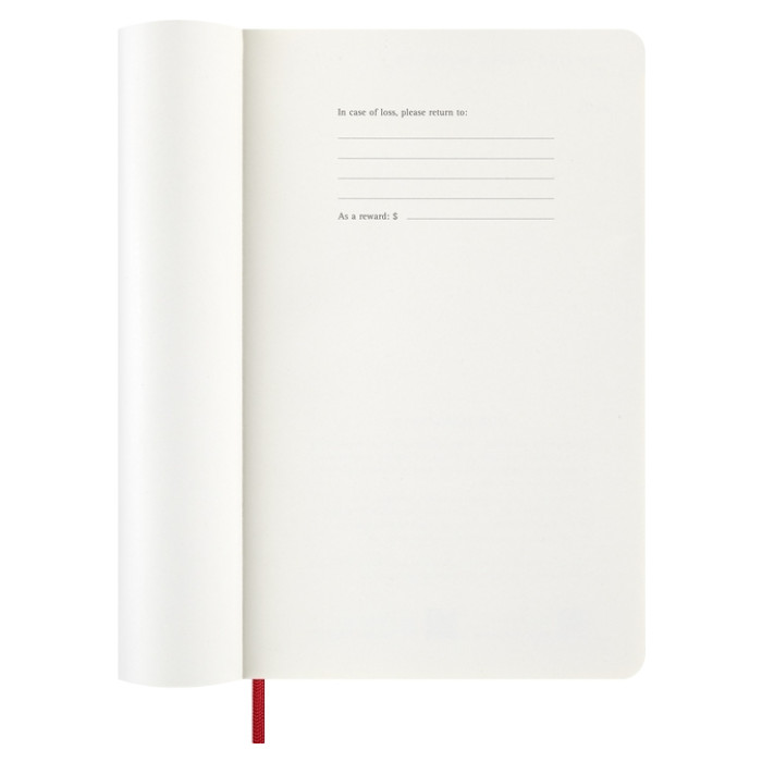 Agenda 2026 Msk Plan Week 7d/1p L sc scarlet red
