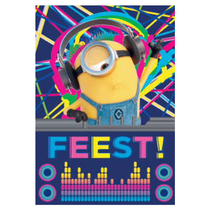 Uitnodigingen Boys Minions