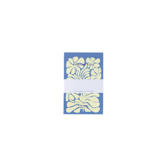 Adresboek A6 blauw A Journal