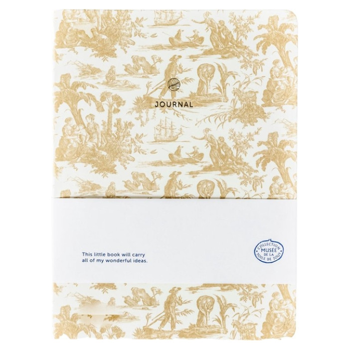 Notitieboek A5 Toile de Jouy ecru AJ