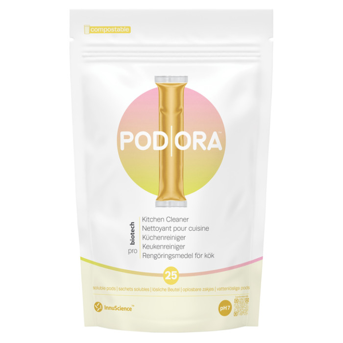 Keukenreiniger InnuScience PodOra pods 25 stuks