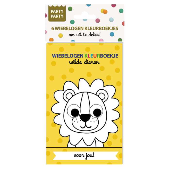 Party Party 6 Wiebelogen KB Wilde dieren Interstat