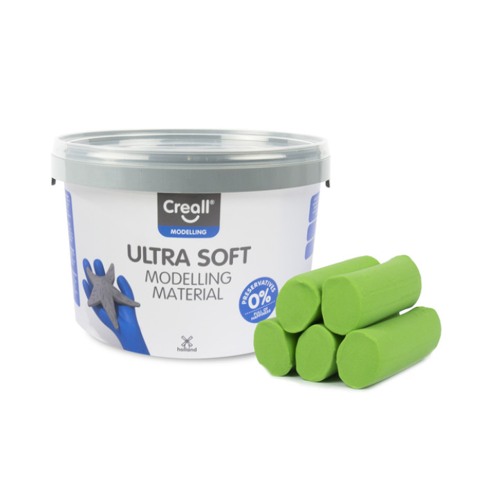 Klei Creall Play-it Ultra Soft helder groen 1100gr