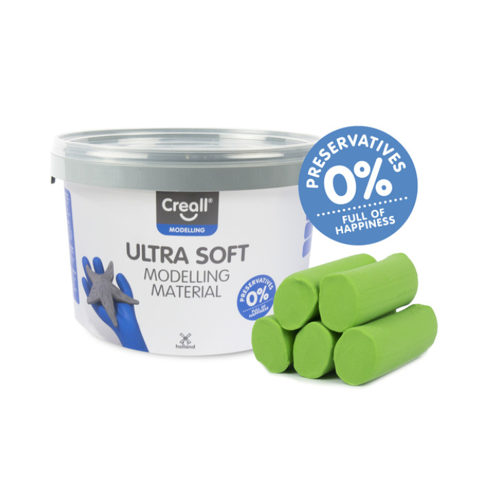 Klei Creall Play-it Ultra Soft helder groen 1100gr