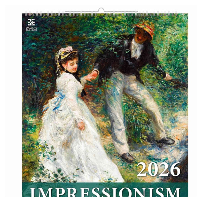 Kalender 2026 Helma 365 Impress Kunst 520x450