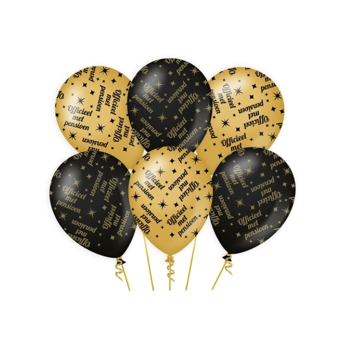 Classy party balloons Pensioen