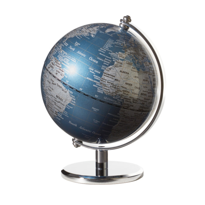 Globe Troika 13cm blauw-groen