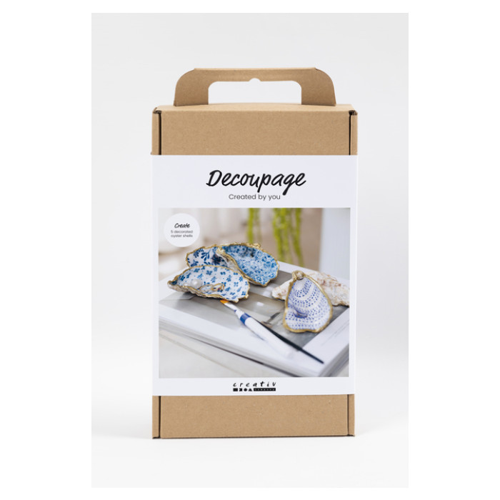 Hobbyset Creativ Company decoupage oesterschelpen