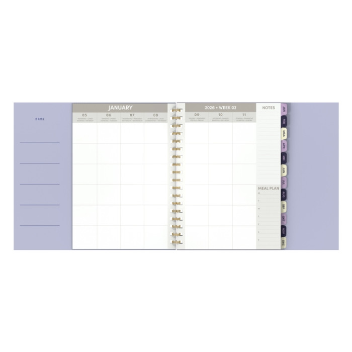 Familieagenda 2026 Lannoo 180x240 Mama Baas 7d/2p