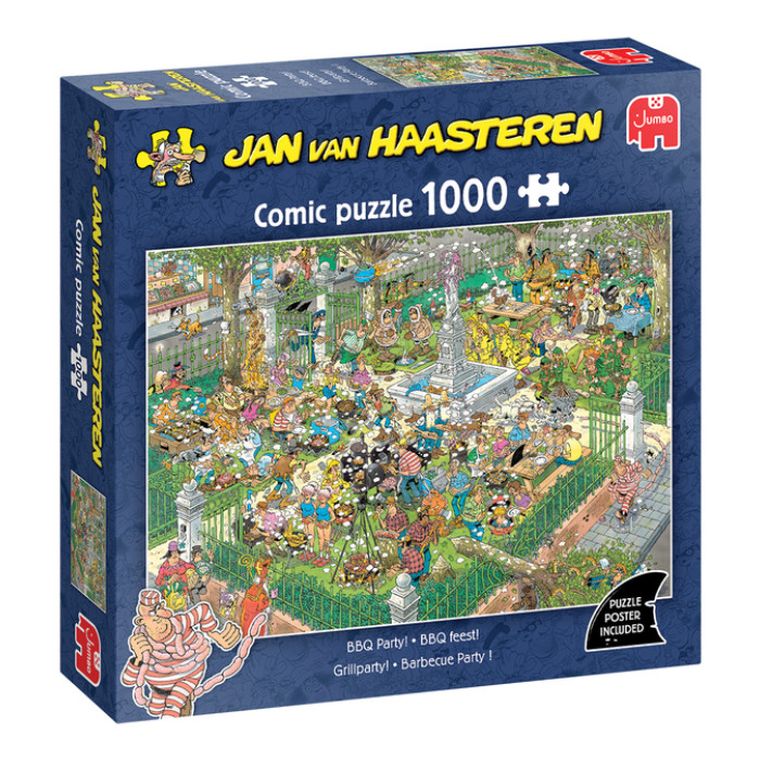Puzzel JvH BBQ Feest! 1000st