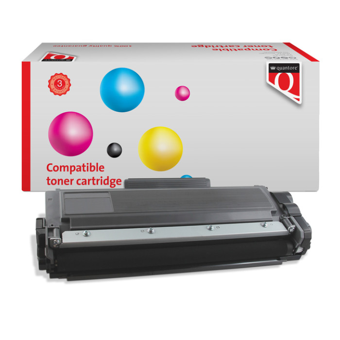 Toner Quantore brother TN-2320 Zwart jumbo