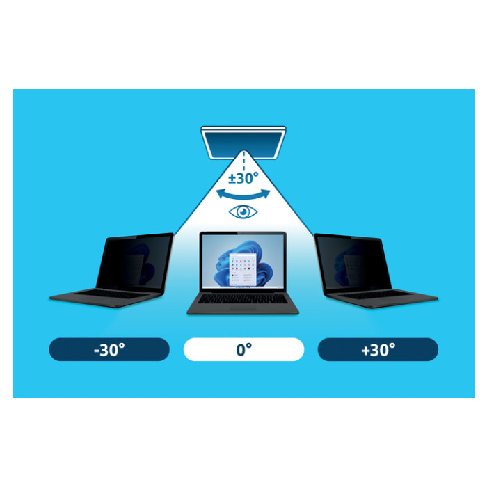 Privacy filter 2-weg voor 14 inch laptops 16:10