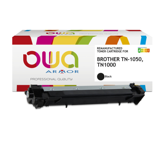 Toner OWA Brother TN-1050 zwart jumbo