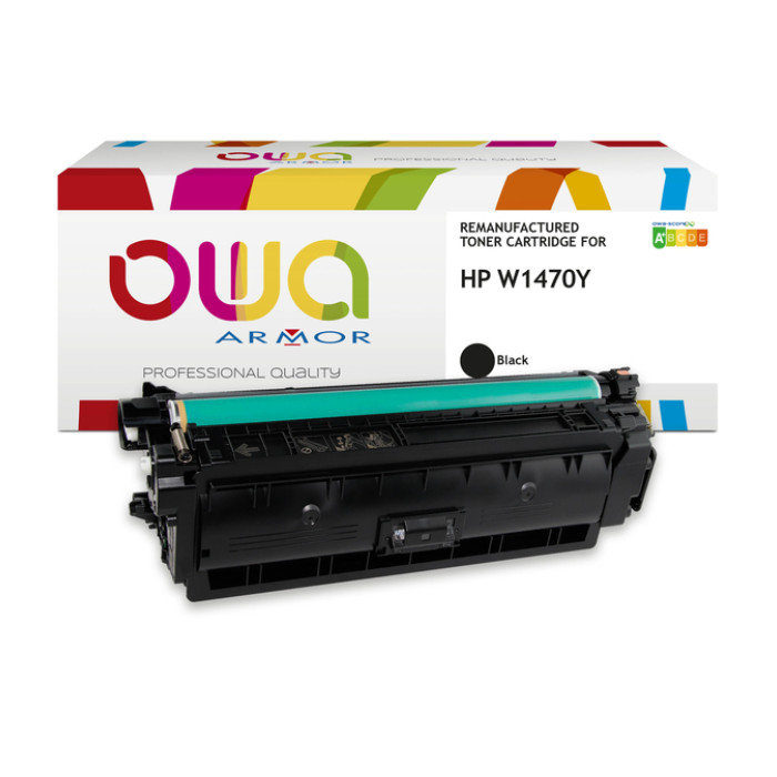 Tonercartridge OWA HP W1470Y zwart HC