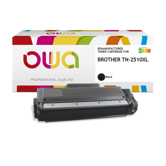 Toner OWA Brother TN-2510XL zwart HC