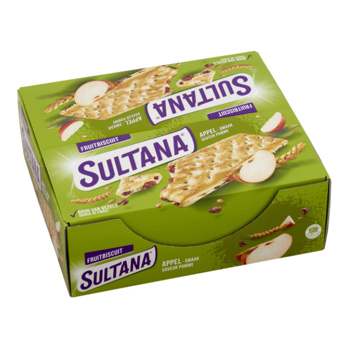 Fruitbiscuit Sultana appel 3 pack