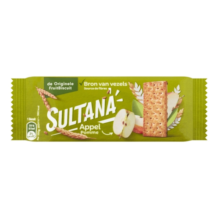 Fruitbiscuit Sultana appel 3 pack