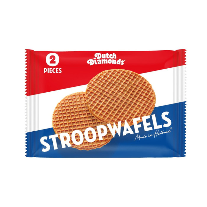 Stroopwafels Dutch Diamonds duopack 80 gram