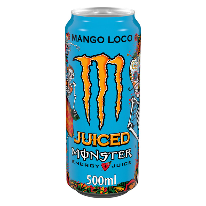 Energiedrank Monster juice mango loco blik 500ml