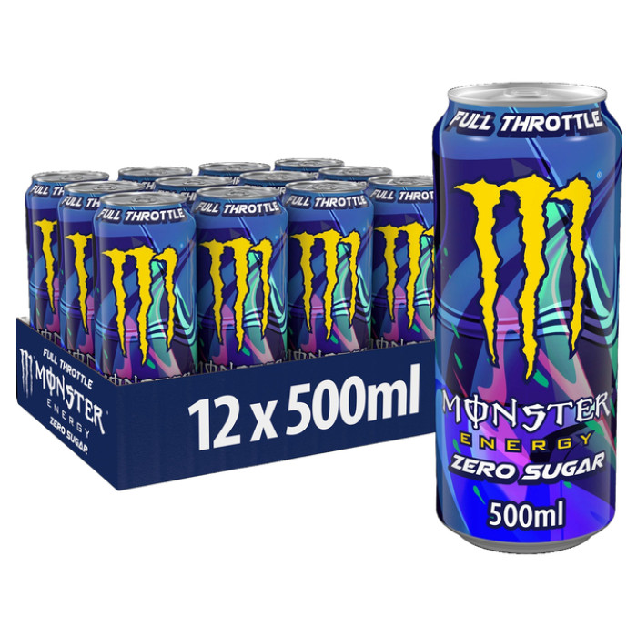 Energiedrank monster full throttle suikervr 500ml