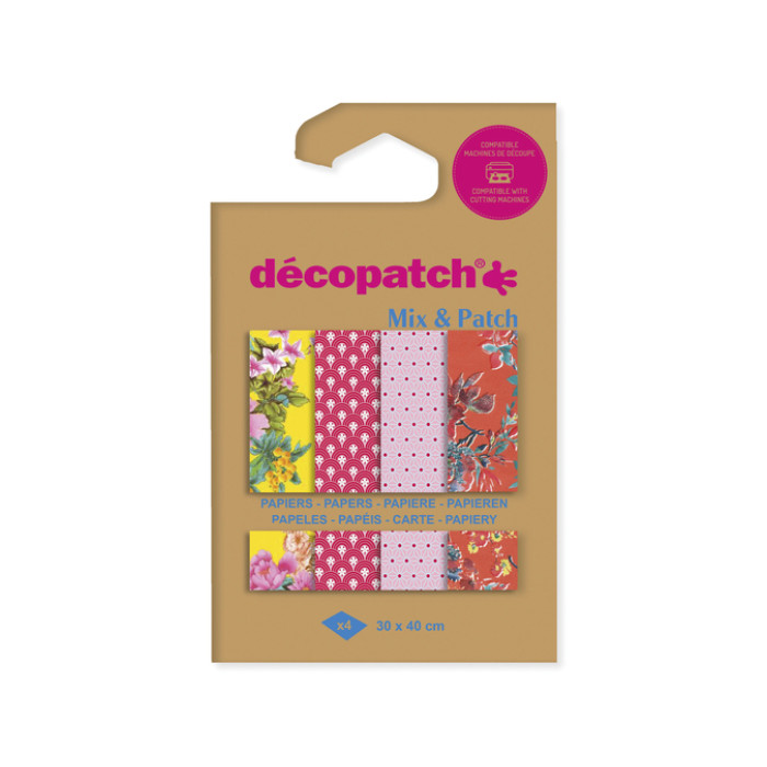 Hobbypapier Décopatch 30x40cm 4v Wandeling Kyoto