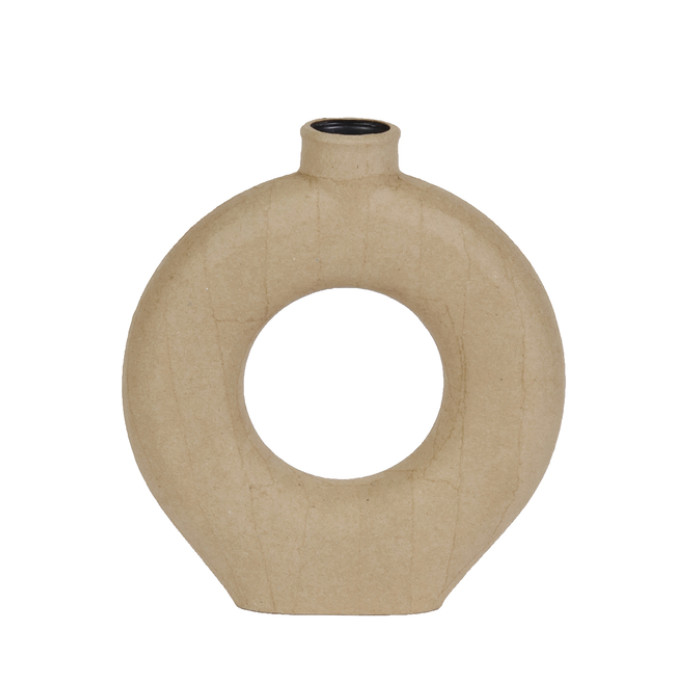Figuur Décopatch vaas ring 21x21x23cm