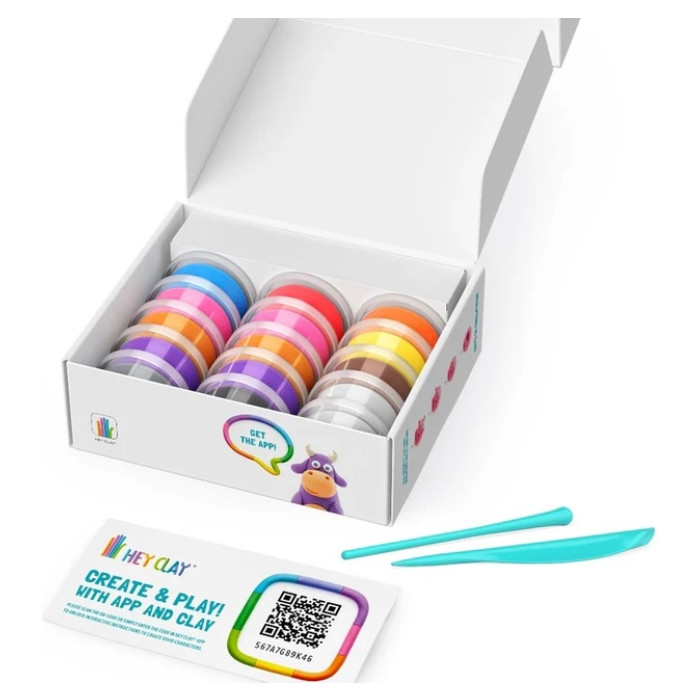 Klei Hey Clay dieren set 15 delen