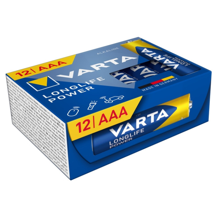 Batterij Varta Longlife Power 12xAAA