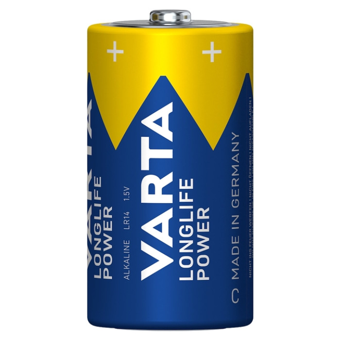 Batterij Varta Longlife Power 2xC