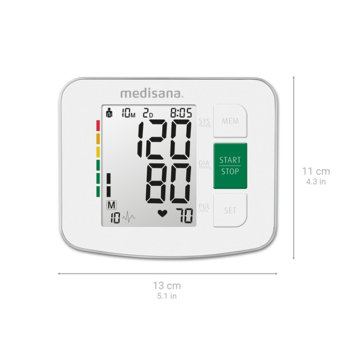 Bovenarmbloeddrukmeter Medisana BU 512