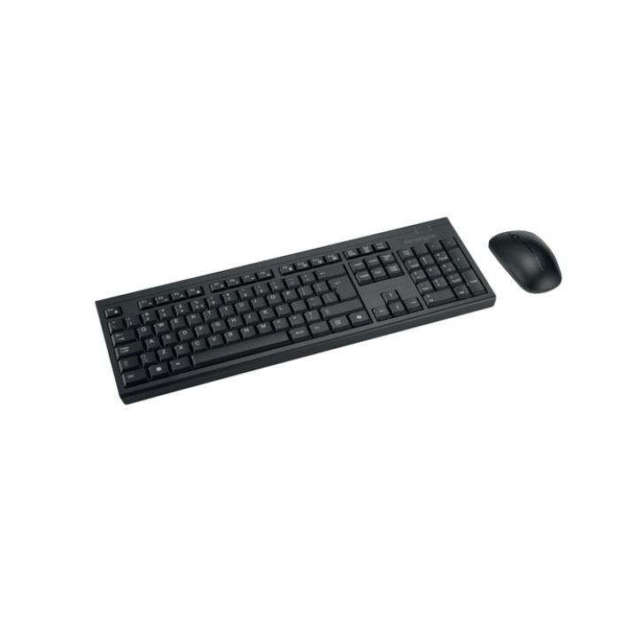 Toetsenbord+muis Kensington EQ KM270 oplbr qwerty