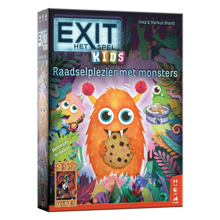 Spel EXIT Kids Raadselplezier met Monsters