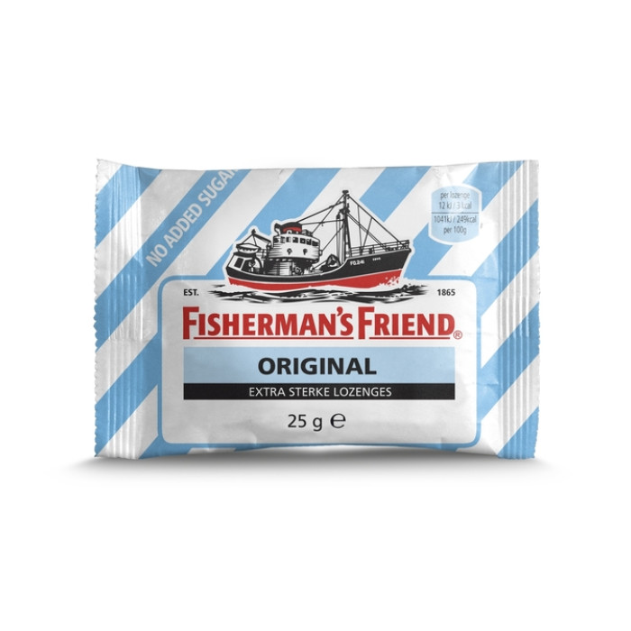 Keelpastilles Fishermans Friend or extra sterk