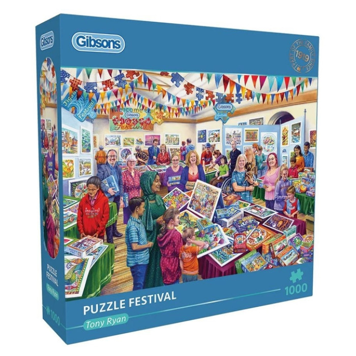 Puzzel Gibsons Puzzle Festival 1000st